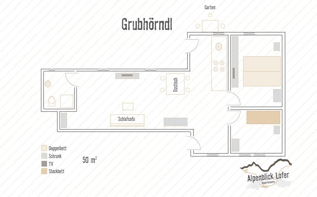 Haus Alpenblick Lofer Leilighet Eksteriør bilde